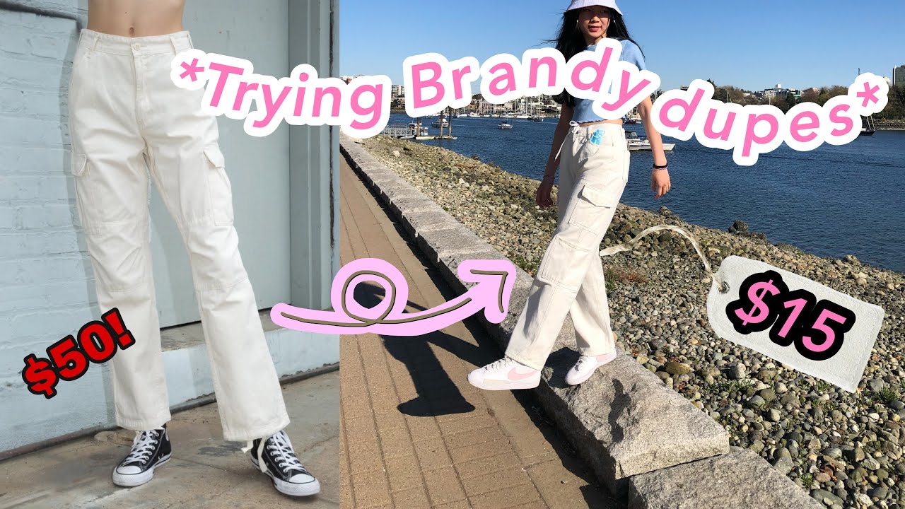 Trying Brandy Melville *dupes* for *cheap* - YouTube