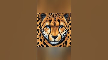 cheetah very intricate AI #shorts #animation #viralshorts #trendingshorts