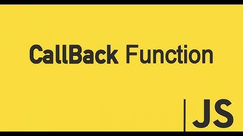 callback function JavaScript (callback function step by step) (pt 3)