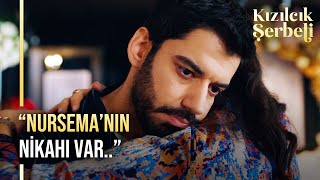 Umut, Nursemanın Nikahı Olduğunu Öğreniyor.. Kızılcık Şerbeti 18. Bölüm