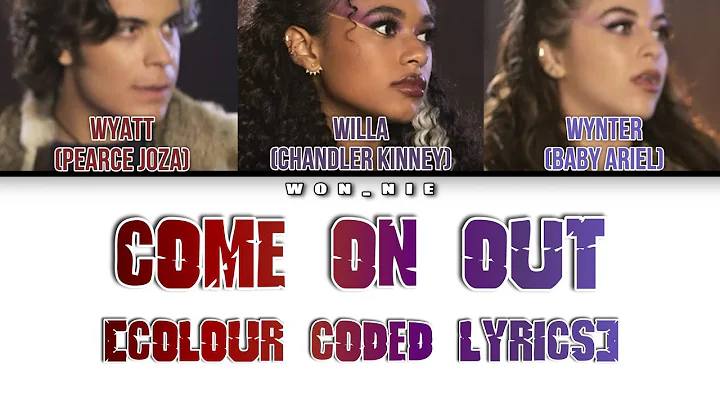 Come On Out By ZOMBIES 3 (Colour Coded Lyrics)