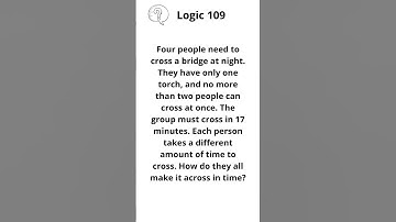 Logic 109. Test Your Brainpower with This Logic Problem! #math #problem  #quiz #mathgame #brain