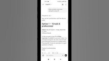 Struggling to write emails?Let this AI do it for you #AItools #ChatGPT #Productivity #EmailTips