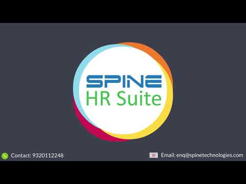 India's most efficient, accurate & user-friendly HR Suite - Spine HR Suite