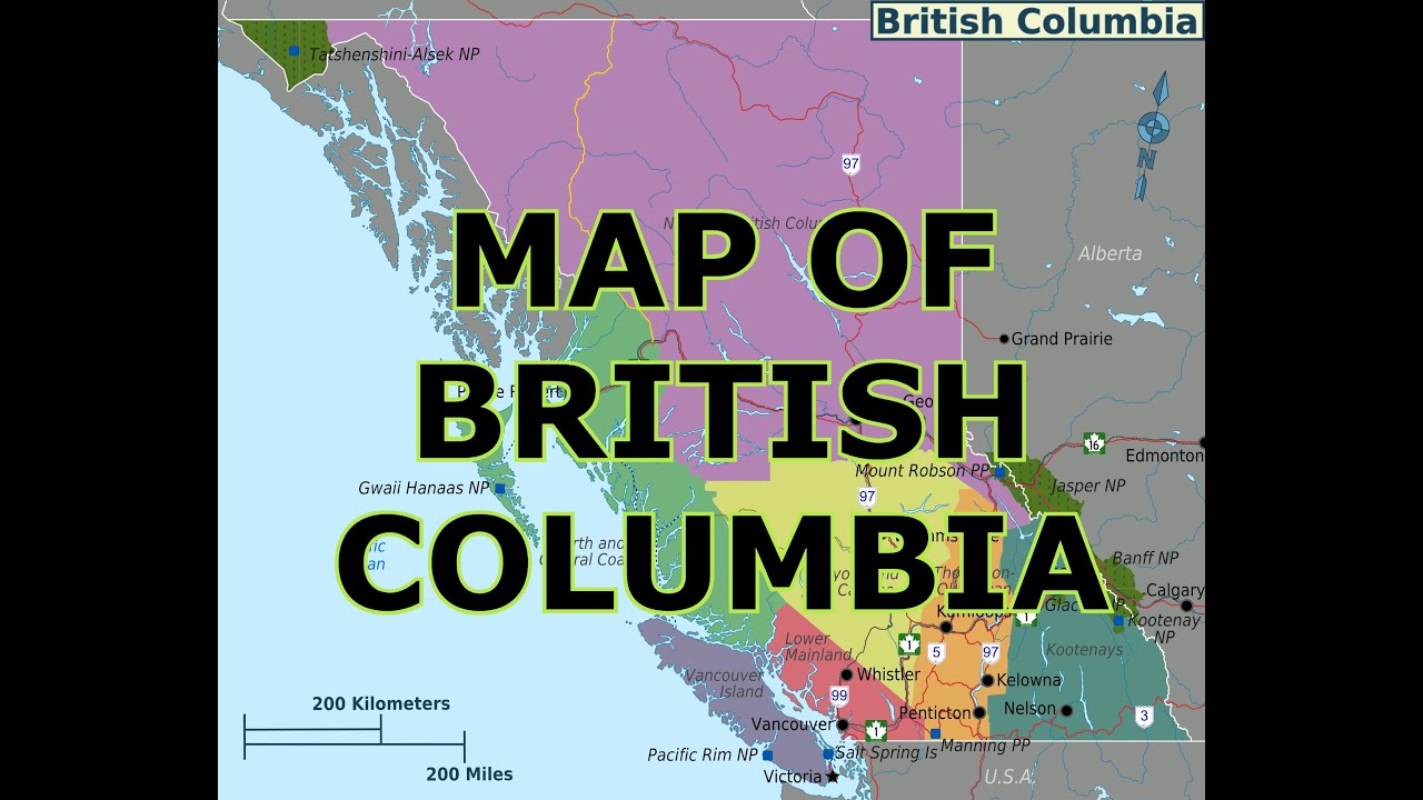 MAP OF BRITISH COLUMBIA YouTube Maxresdefault