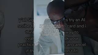 yu2019all SigXA lets solo docs try an AI scribe for 7 days with no card and i think thatu2019s the onlyu2026