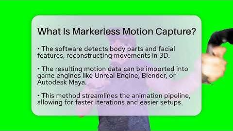 What Is Markerless Motion Capture? - Video Gamers Vault