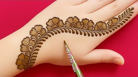New stylish mehndi design | Back hand mehndi design | mehndi ka design | mehndi design | mehndi .