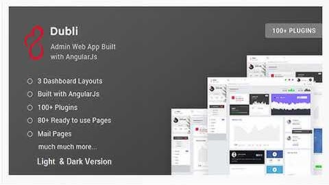 Dubli - Bootstrap Responsive Admin Web App with AngularJs | Themeforest Website Templates and Themes