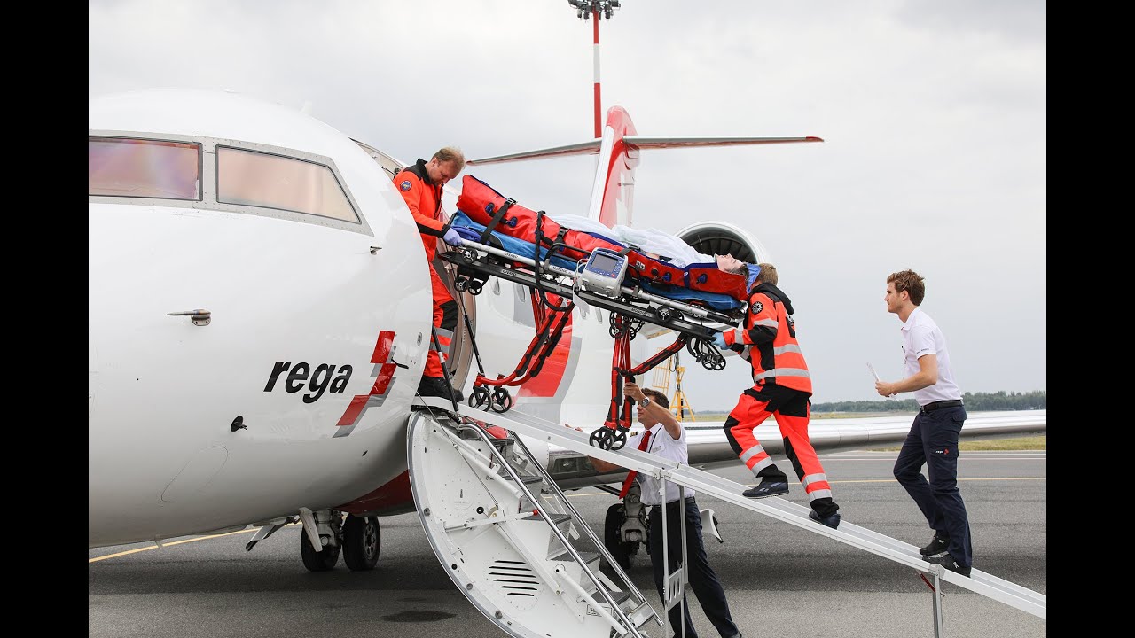 Unser Rega-Alltag: Repatriierung eines Patienten aus Warschau