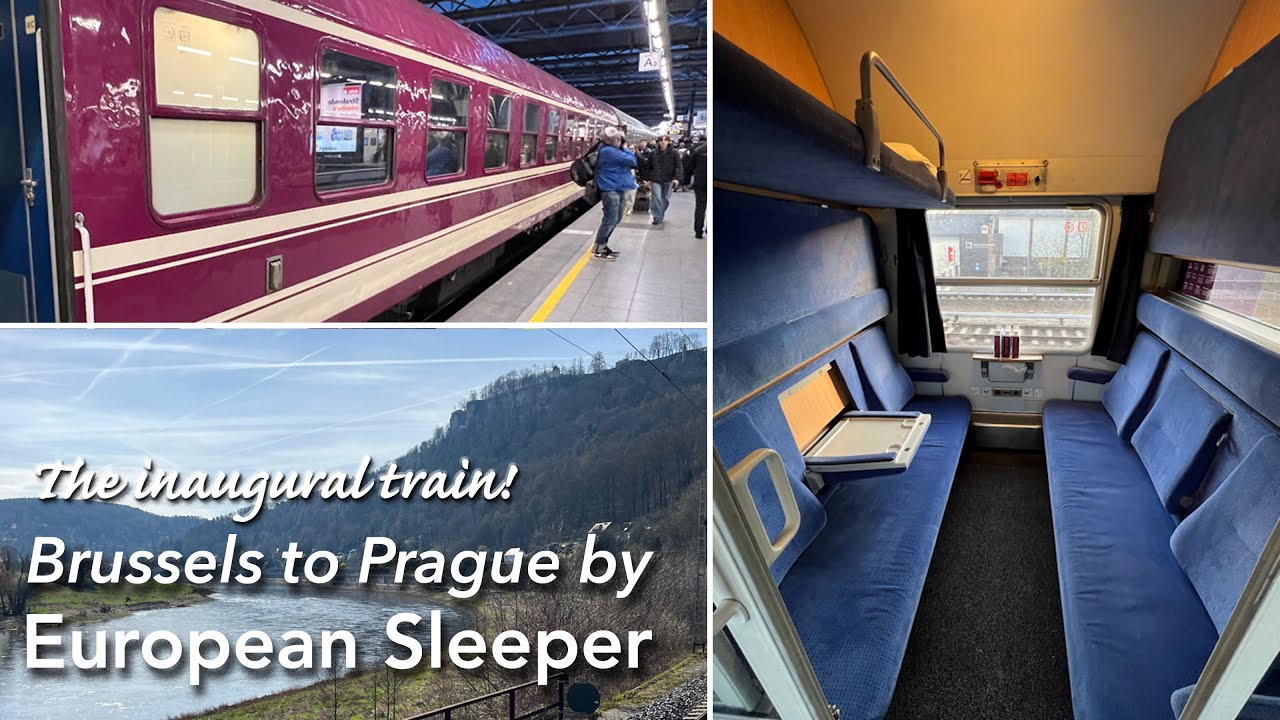 European Sleeper: Brussels to Prague