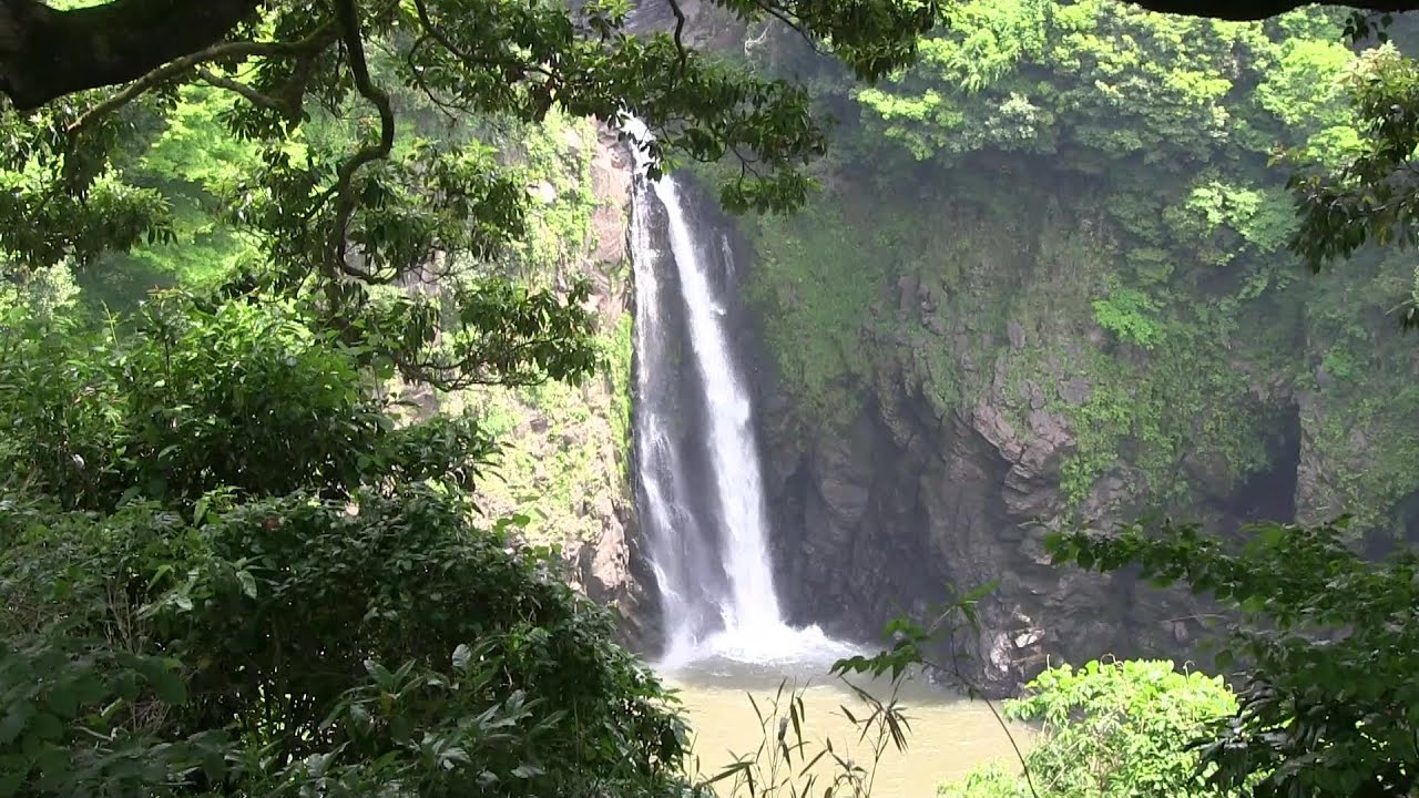 数鹿流ヶ滝 日本の滝百選 熊本 南阿蘇村 Youtube