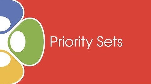 2016 / Helpdesk Setup / Priority / Priority Sets
