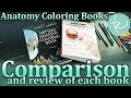 Coloring Book Review: Anatomy Coloring Books Comparison! Coloring Cells is Fun!