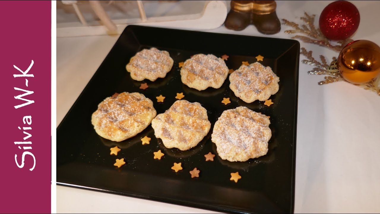 Waffelkekse / Weihnachtsplätzchen / Waffel-Kekse