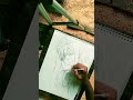 anime girl pencil sckech ❤️#art #scketch #anime #shorts #youtubeshorts