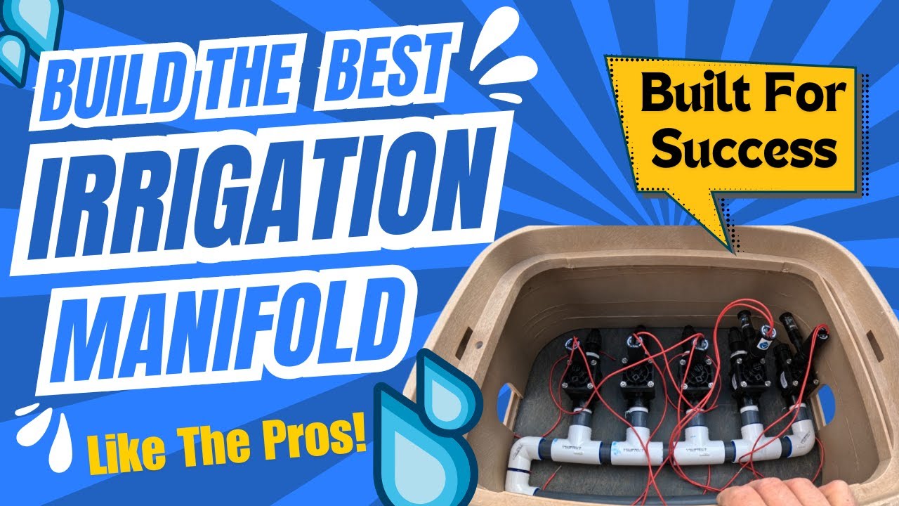 Build the BEST Irrigation Manifold in Just 30 mins! - Everything You Need To Know From a Pro!