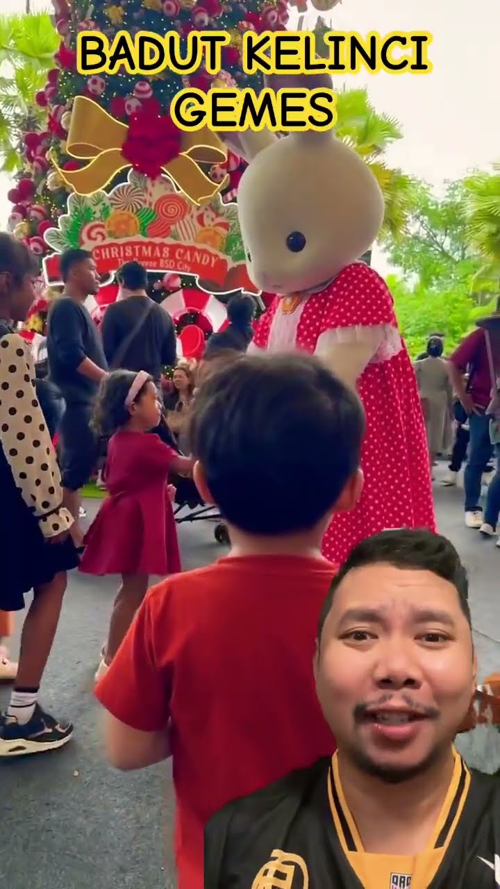 BADUT KELINCI YANG LUCU!!!?? #boneka #badut #funny #cute #shorts