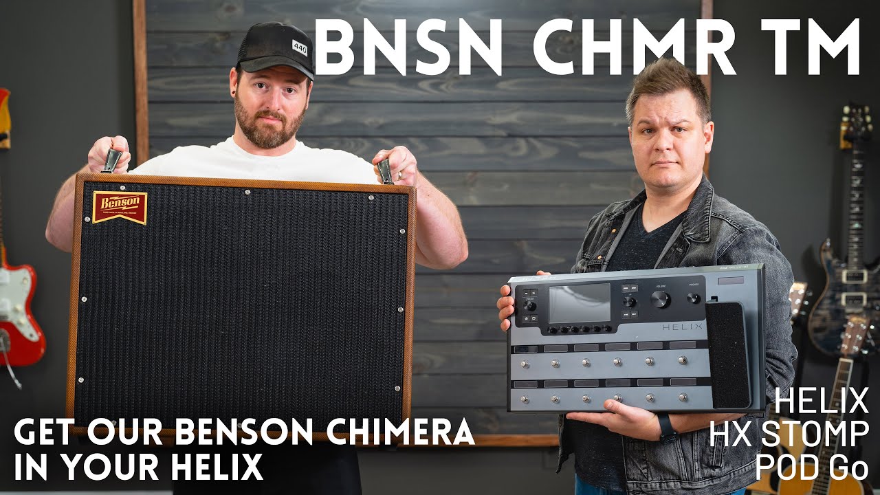 Benson Chimera Line 6 HX Tone Match Patch Demo // Helix, HX