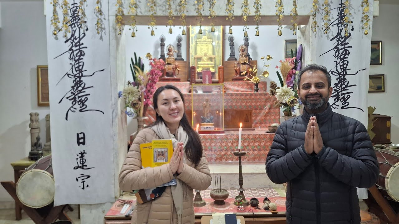 【朝勤 Morning Service (Nichiren Shu)】554回 法華経Lotus Sutra 一心寺分院Isshinji ...