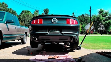 2012 Ford Mustang GT 5.0L - Borla Touring with Off-Road H-Pipe