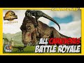 All carnivores dlc battle royale  jurassic world evolution 2 fr  royleviking