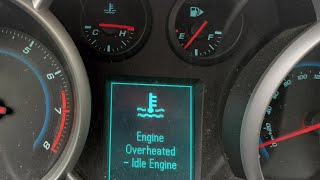Chevy Cruze Overheating temperature needle fluctuating