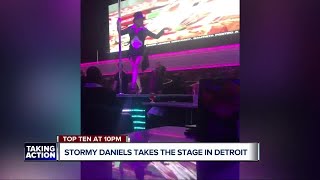 Stormy Daniels performs in Detroit