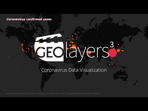 Create a World Data Visualization for Coronavirus using GEOlayers