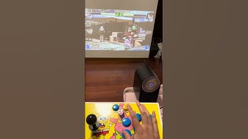 1080p Arcade projector comes with 2 arcade consoles