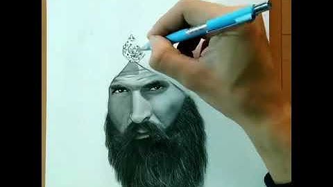 Drawing Akshay kumar as kesari by Sourav Joshi Arts