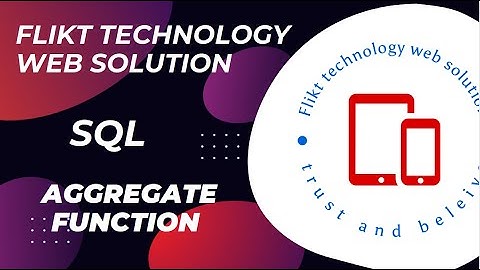 Aggregate Function SUM,MIN,MAX,AVG