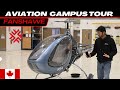 Fanshawe aviation campus full tour aircraft manufacturer repairs fanshawecollege