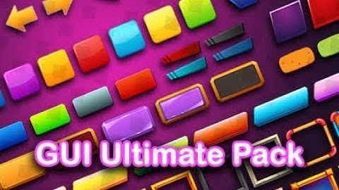 Casual Game UI Elements - GUI Ultimate Pack for Unity | Full Collection