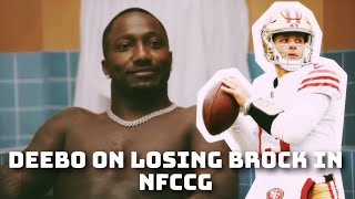Deebo Samuel describes insane scene when Brock Purdy went down vs Eagles