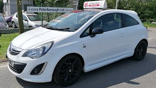 Vauxhall Corsa Ltd edition SA63 KWZ