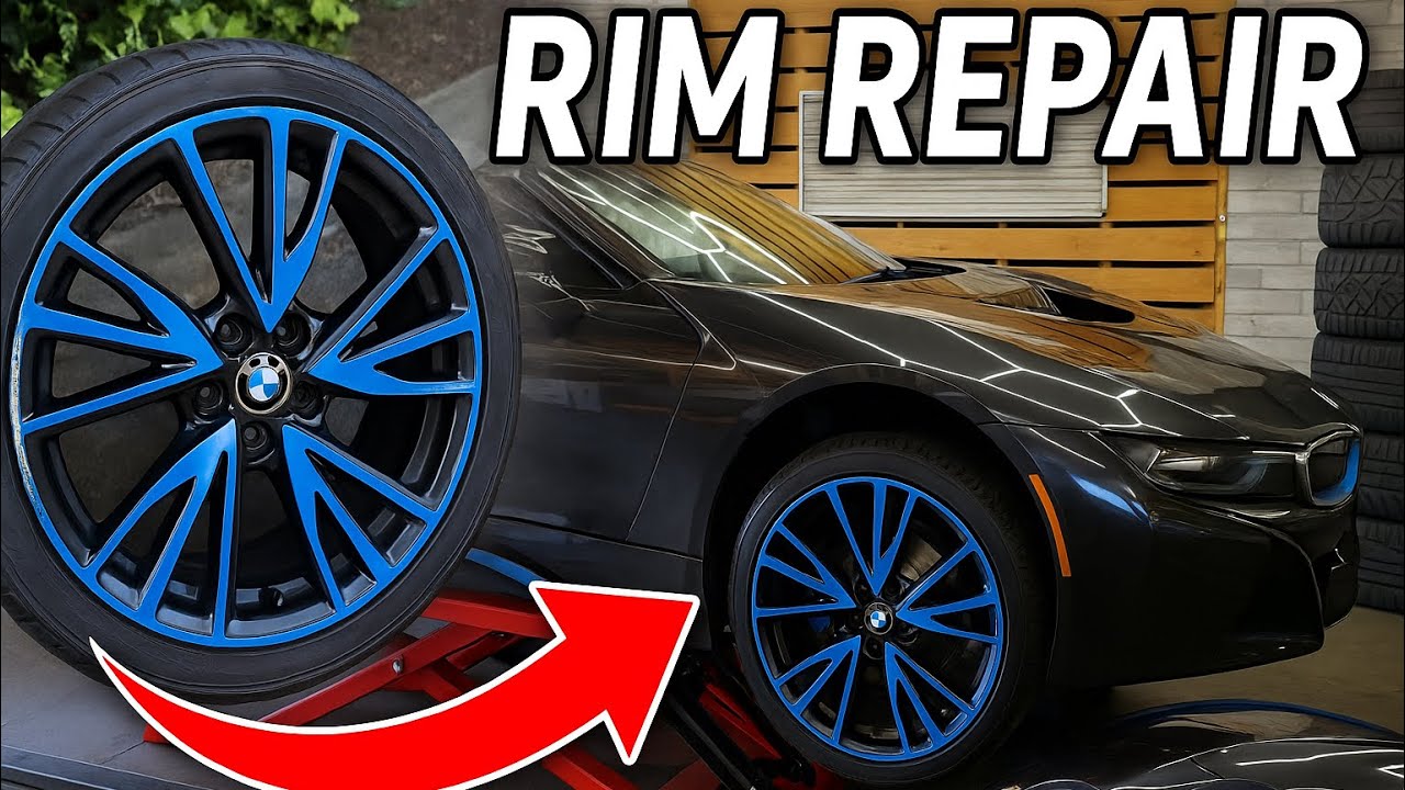 BMW i8 Rim Repair & Refinish | From Damaged to Perfect