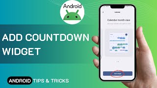 How To Add Countdown Widget On Android