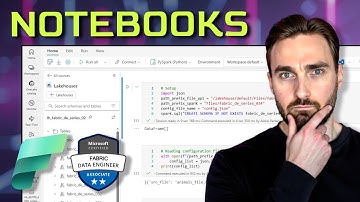 Notebooks in Microsoft Fabric | DP-700 Exam Prep