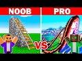 Minecraft NOOB vs PRO en 1000 RETOS de Construcción