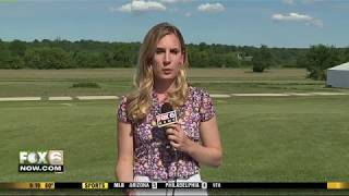 Blimp over US Open crashes, explodes