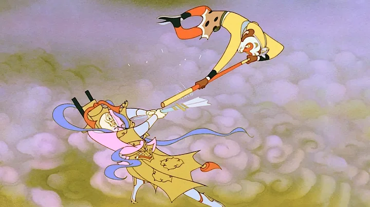Chinese Animation - Havoc in Heaven (1961) - 'Monkey King vs. Erlangshen' Scene - DayDayNews