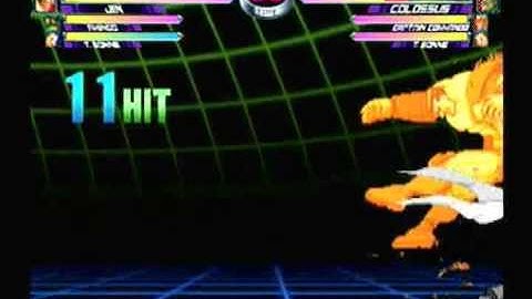 MvC2: Tron/Jin/Amingo Triple Infinite 100%+ Combo # 9
