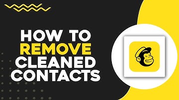 How To Remove Cleaned Contacts in Mailchimp (Quick & Easy)