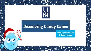 Dissolving Candy Canes: At Home Science Experiment