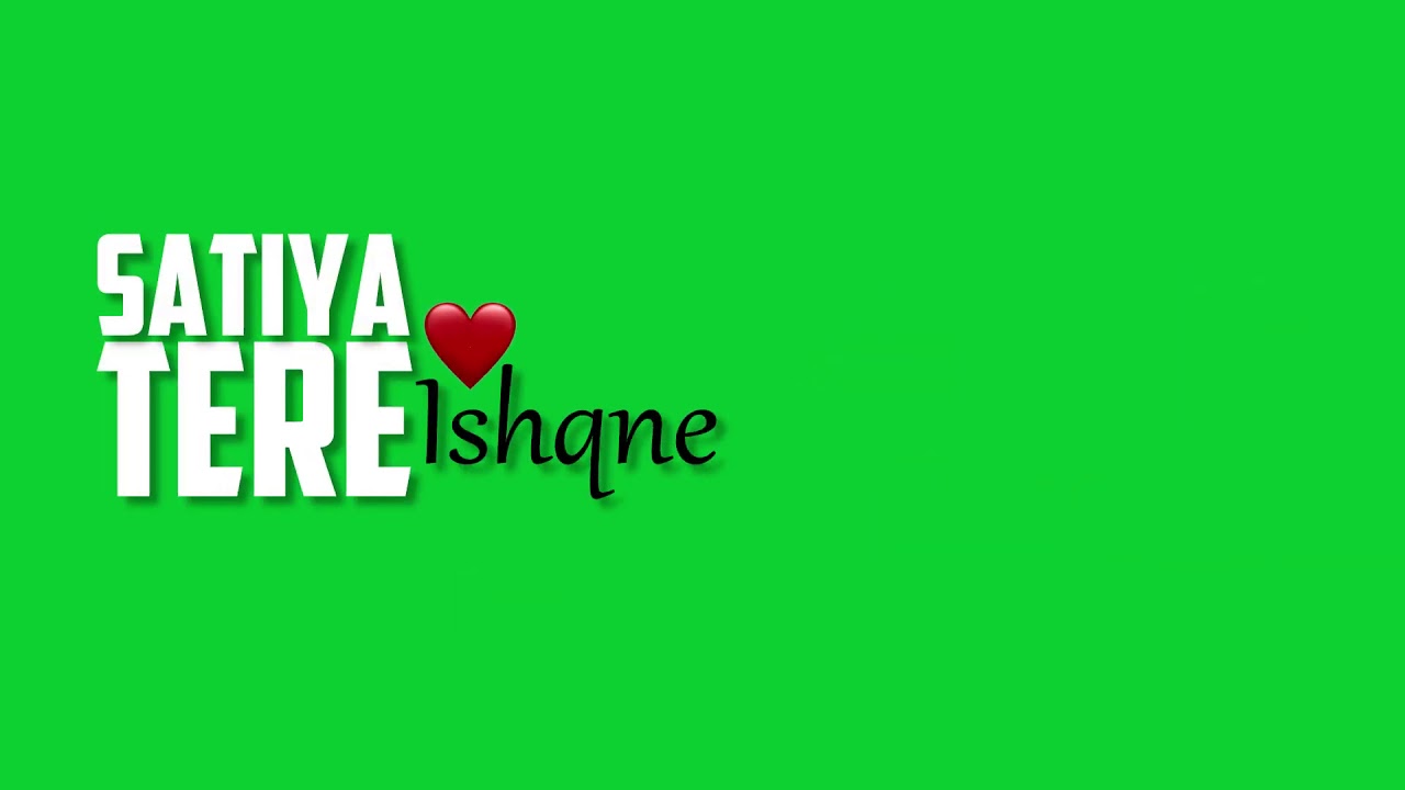 Best Songs Sad Green Screen 