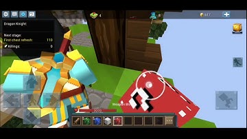 INSANE MODE in Lucky Block Skywars!! 😨 (Blockman GO Blocky Mods)