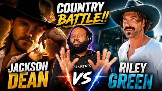 Jackson Dean vs. Riley Green | Double Country Reaction!