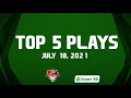 PBA Top 5 Plays | July 18, 2021 #PBAonSmart