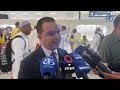 حج 2026 مغادرة أول فوج من الحجاج من مطار وهران الدولي إلى البقاع المقدسة 